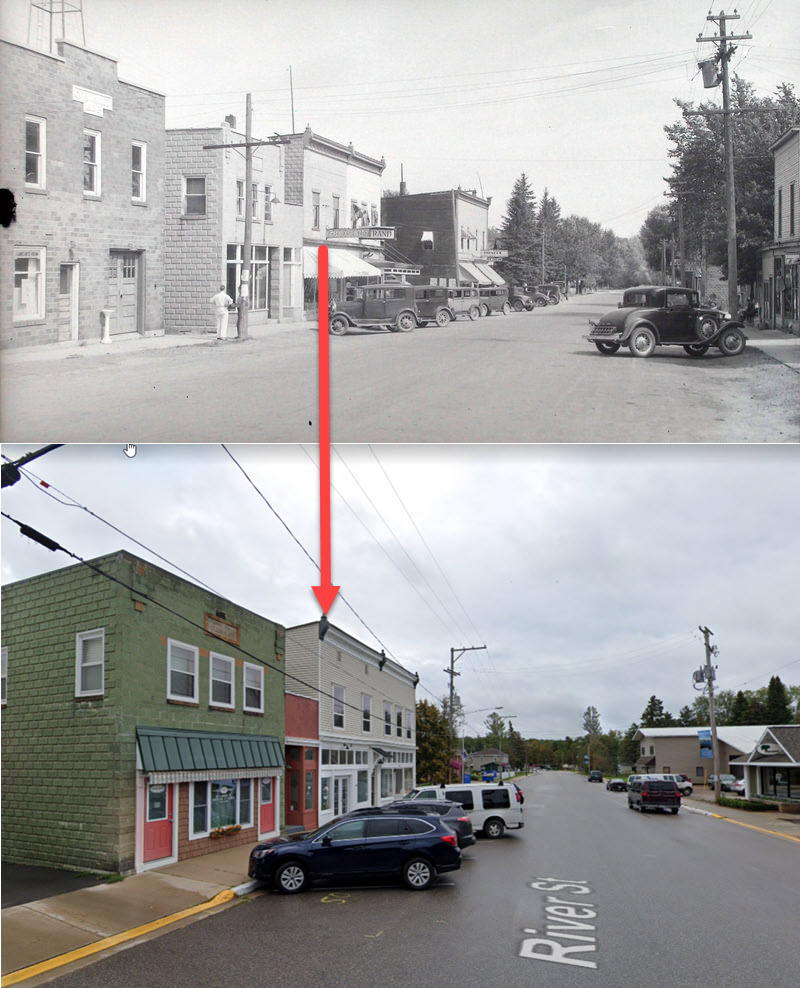 Strand Theatre - Then And Now - Building Still Stands